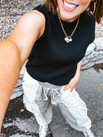 Sage Two Tone Pocket Pant