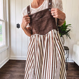 Ribbon Short Sleeve Sheer Mesh