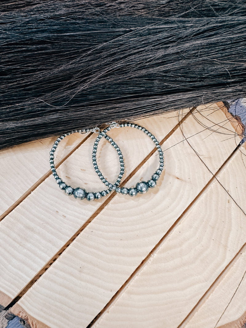 Ombre Navajo Pearl Earrings