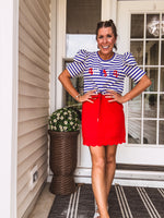 Royal Multi Puff America Tee
