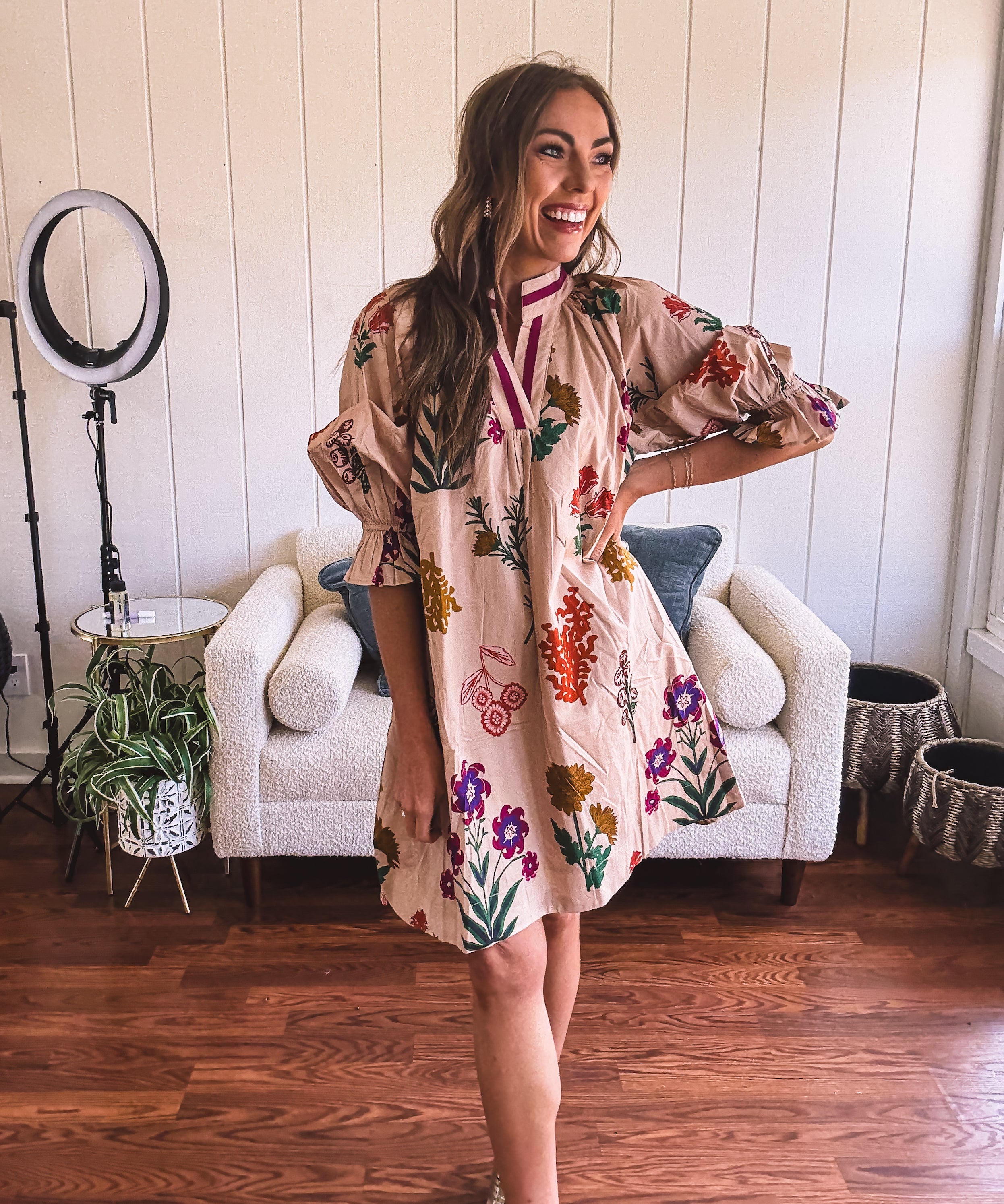 whimsical long sleeve dress Bohemian wedding dress long sleeve Tara , open back wedding dress , bell sleeves, f