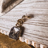 MIRROR MIRROR ON THE WALL DROP CHAIN EARRING