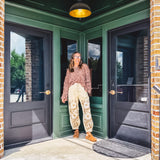 Sand Sunfield Embroidered Jogger