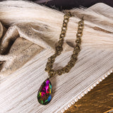 LARGE PRISM PENDANT NECKLACE