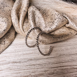 Medium Rope Hoop | Faux SS
