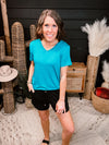 After Dark Black Everyday Shorts