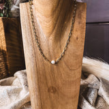 A Touch of Pearl Link Necklace