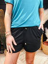 After Dark Black Everyday Shorts