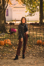 Burgundy HR Vintage Straight