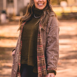 Olive Cowl Neck Oversized Sweater