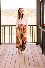 Patchwork Balloon Pant