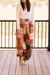 Patchwork Balloon Pant