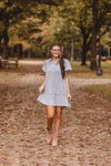 Light Denim Smock Yoke Dress