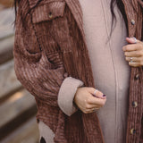 Cozy Pullover Dolman Crew Sweater