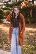 Black Curve Hem Exposed Stitch Layering L/S