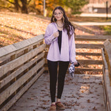 Lavender Sparkle Super Soft Shacket