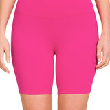 Brushed Wide Waistband Biker Shorts