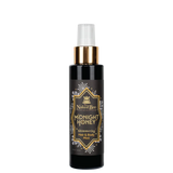 Hair and body mist with shimmer.