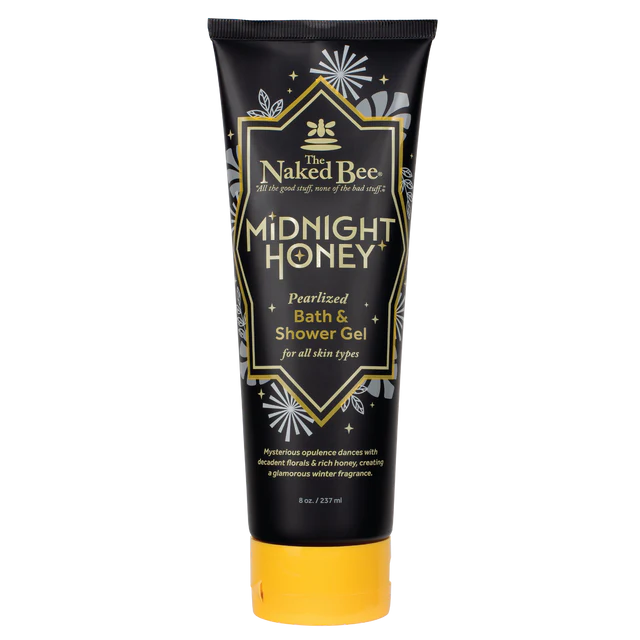 Midnight Honey bath and shower gel with pearlized shimmer