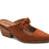 Oh Bow She Didnt | Rust Suede