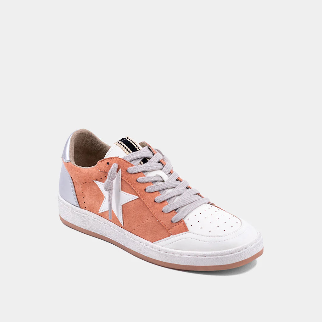 Paz | Melon Suede Star Tennie