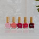 Nail polish with QR code for daily praise verses.