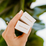 Nail polish with QR code for praise verses.