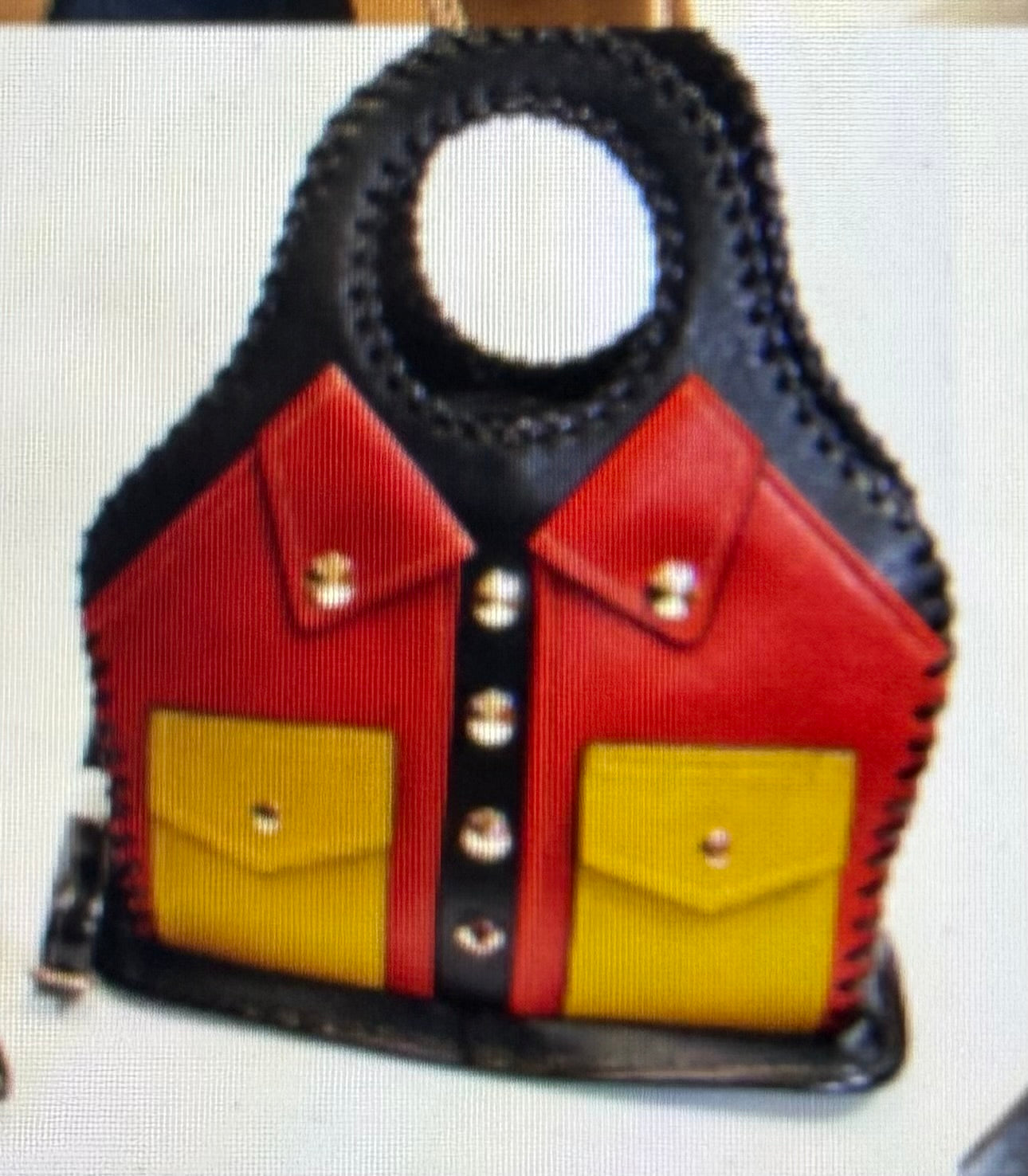 NOVELTY SHIRT ART DECO BAG