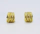Crystal Royale Gold Huggie Earring