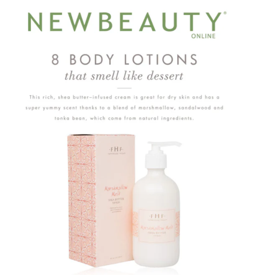 Marshmallow Melt Shea Butter Pump Top