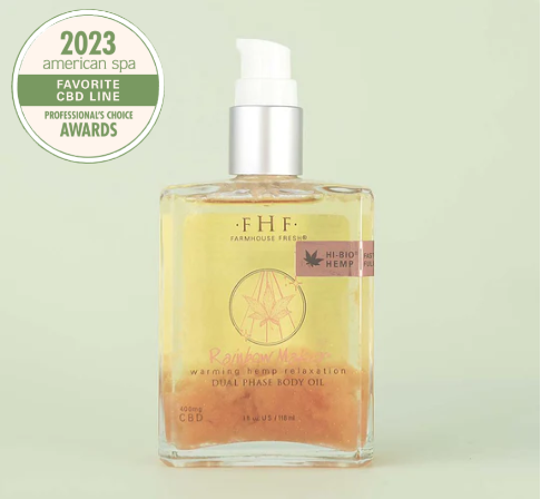 Rainbow Maker® Warming Hemp Relaxation Dual-Phase Body Oil