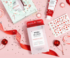 Peppermint Swirl Duo with Nail Sticker