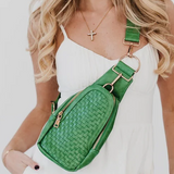 Waverly Woven Sling Bag