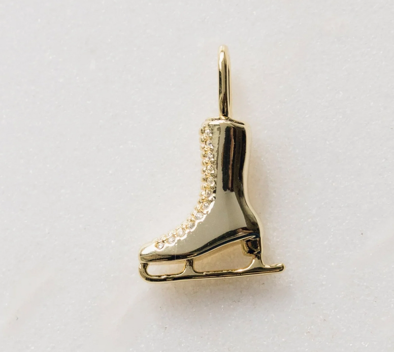 TSK ICE SKATE CHARM