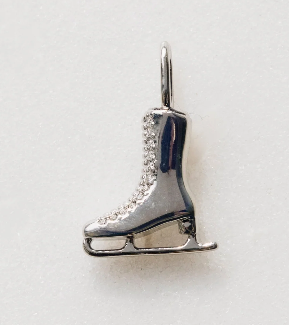 TSK ICE SKATE CHARM