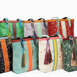 Bright Acid Wash Tote