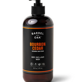 Bourbon Cedar | Face, Body + Hair Wash