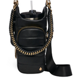 Black Vegan Leather Hydrobag | Strap Bundle