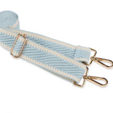Cornflower Blue Hydrobag | Ivory Trim Strap