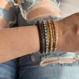 GEORGIANNA CUFF IN ANTIQUE SILVER