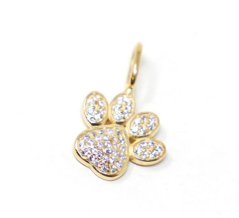 Paw Print Gold