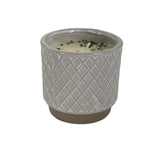 Small Pottery Candle