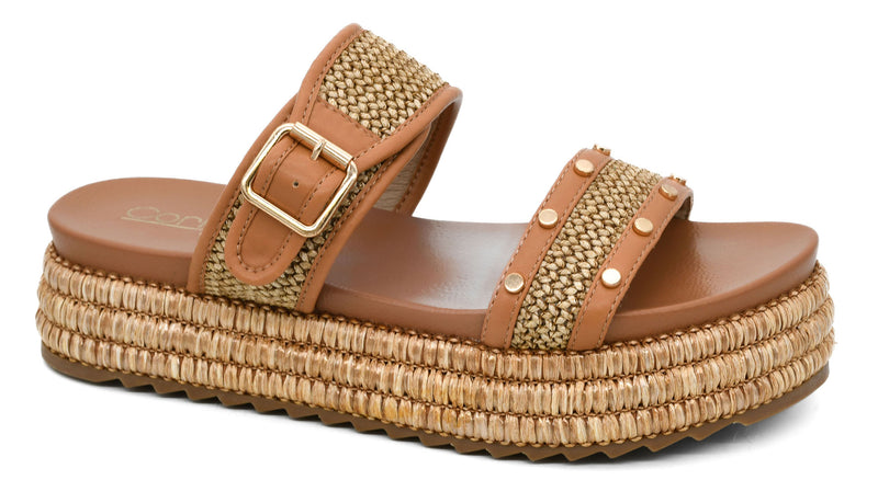 Walk of Shame | Tan Raffia