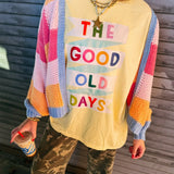 Good Ol Days Banner Graphic Tee
