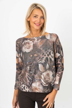 ROSES SHIMMER THREAD BATWING