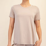 Modal Basic Short Sleeve Top