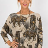 BIG CAT BATWING W/ GOLD THREAD