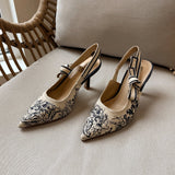 SOLANA BLUE DESIGNER PUMP