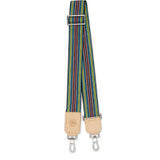 Crossbody Strap, Blueberry Leather