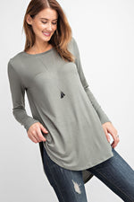 The Fave Basic Round Neck L/S Top
